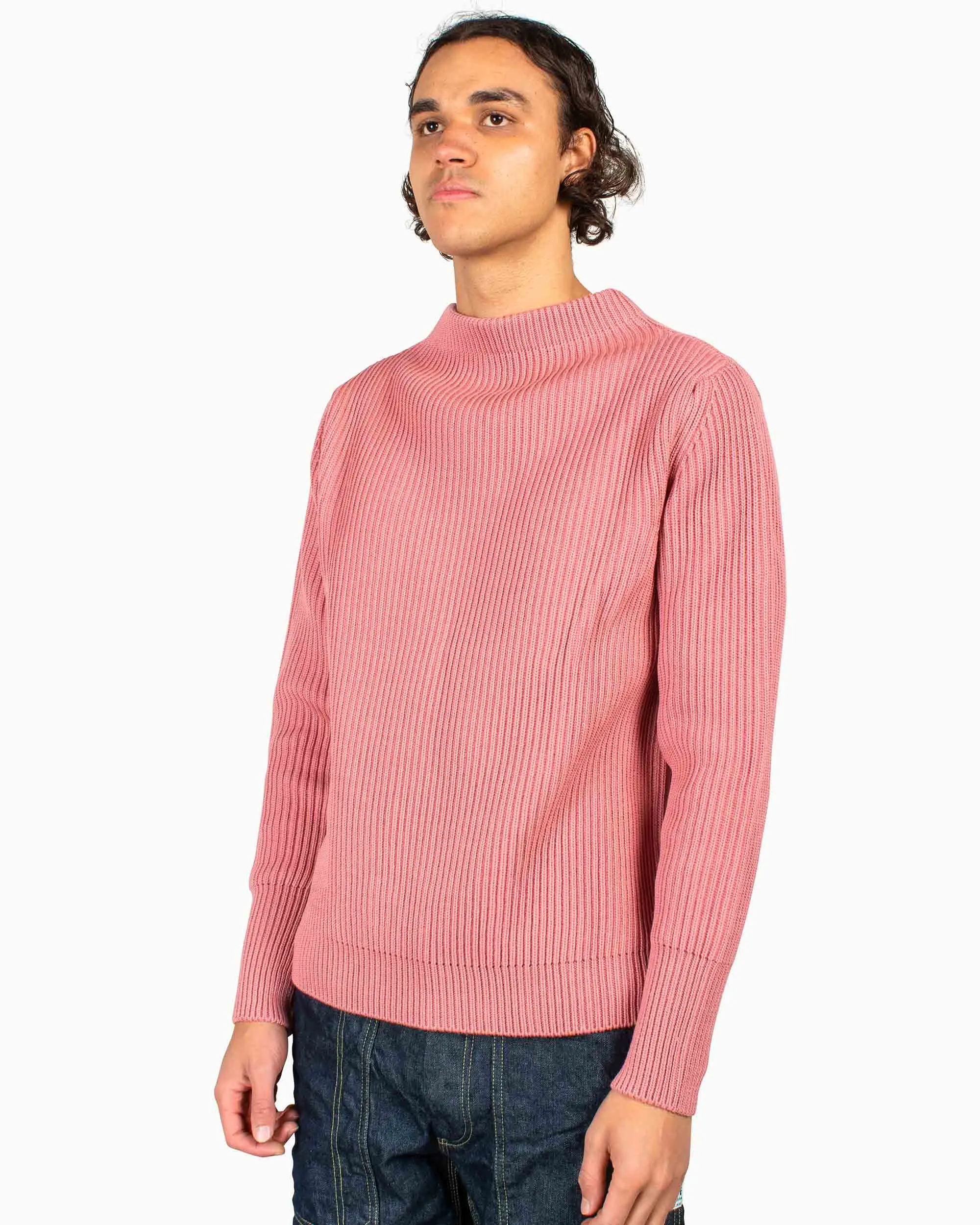 Business casual Andersen-Andersen Navy Crewneck Lyser?d