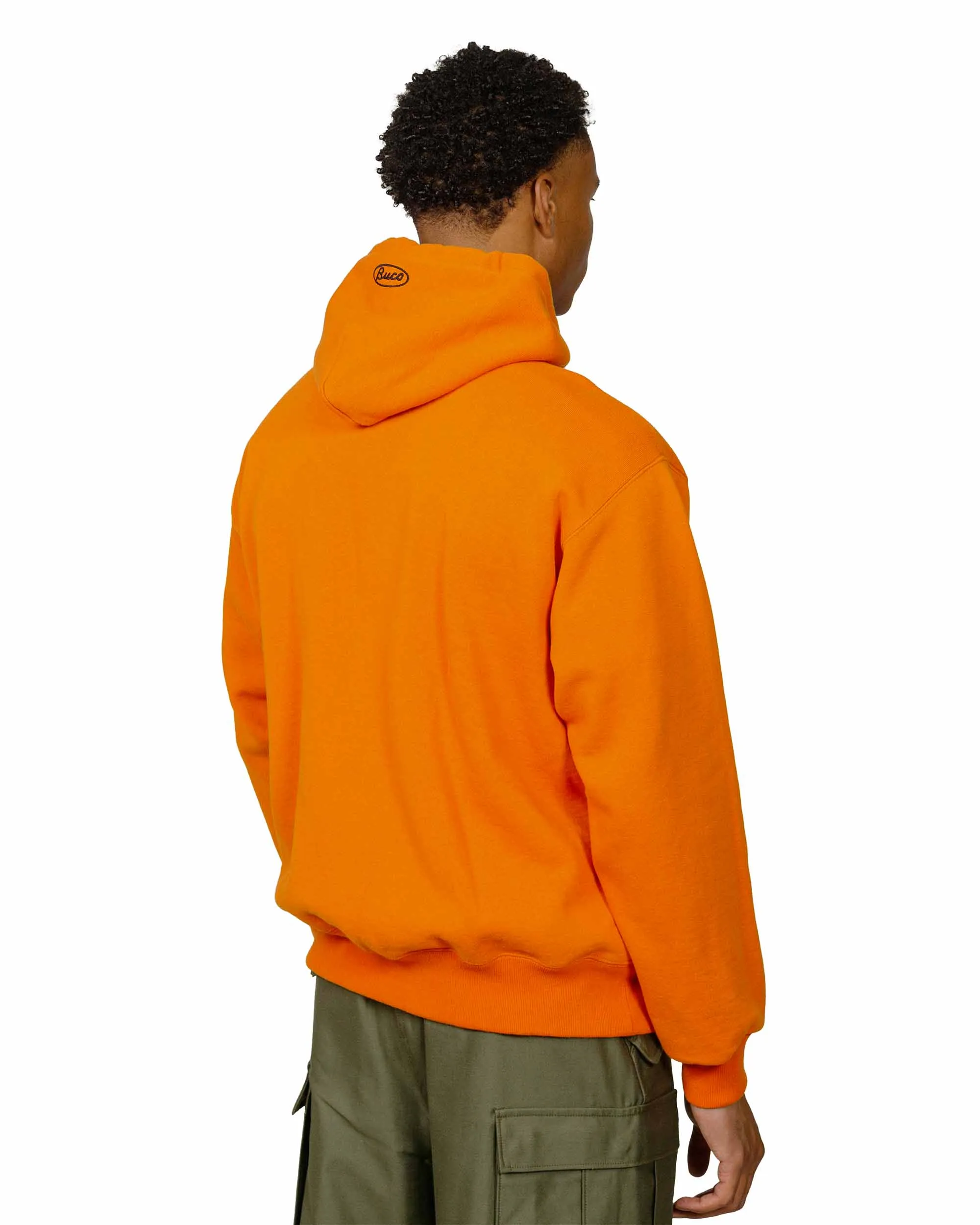 The Real McCoy's BC23101 Buco F/Z Parka Sweatshirt Orange Street Sporty Travel Active