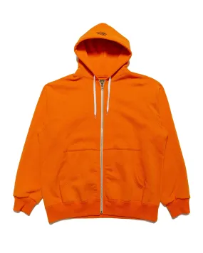 Travel Wear Outdoor Relaxed The Real McCoy's BC23101 Buco F/Z Parka Sweatshirt Orange