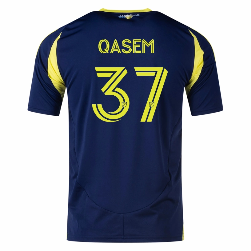 Relaxed Silhouette Non Chafing Neckline adidas Nashville Ahmed Qasem Away Jersey 25/26 (Tena Blue)