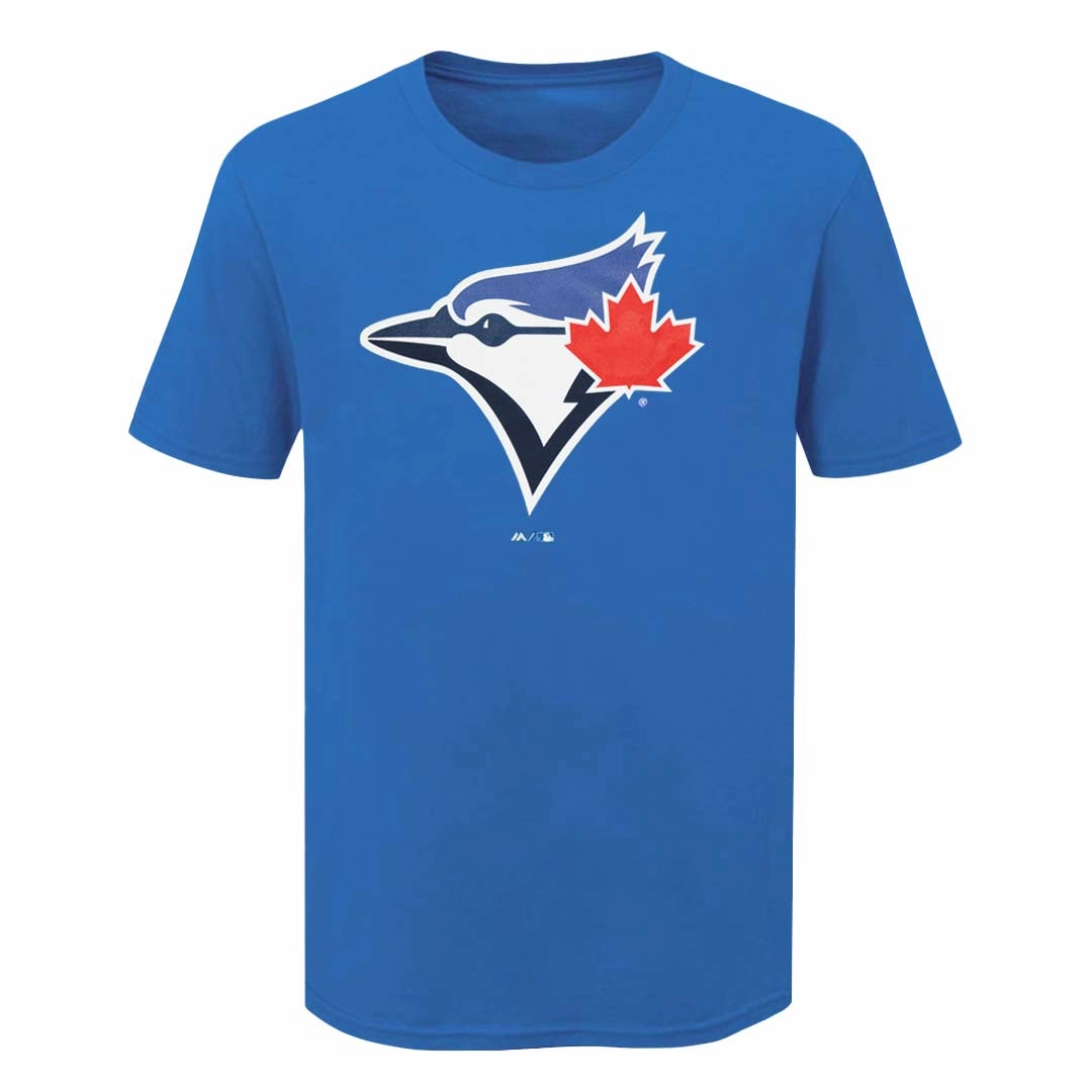 MLB - Men's Toronto Blue Jays Full Beak T-Shirt (XVML0BKMSC3A1PB 43RYL) Non Binding Armholes weekend run