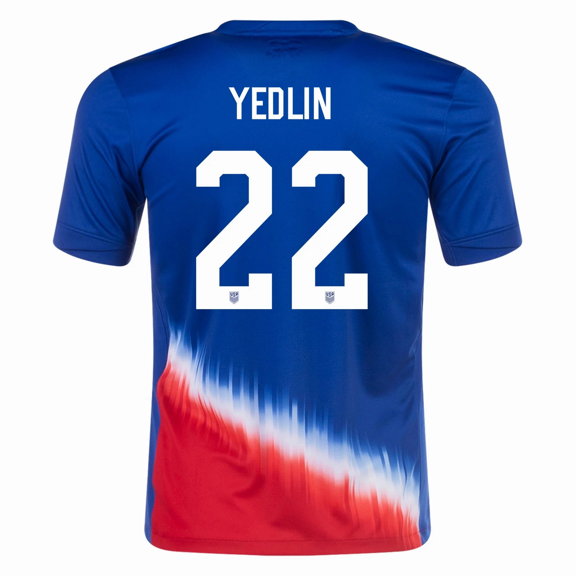 All-Purpose Gear Street Active Nike Mens United States Deandre Yedlin Away Jersey 24/25 (Old Royal/Sport Red)