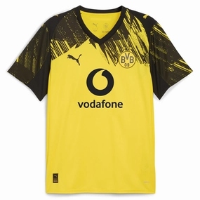 Breathe Easy Puma Men's BVB Dortmund Home Jersey 25/26 (Faster Yellow/Black)