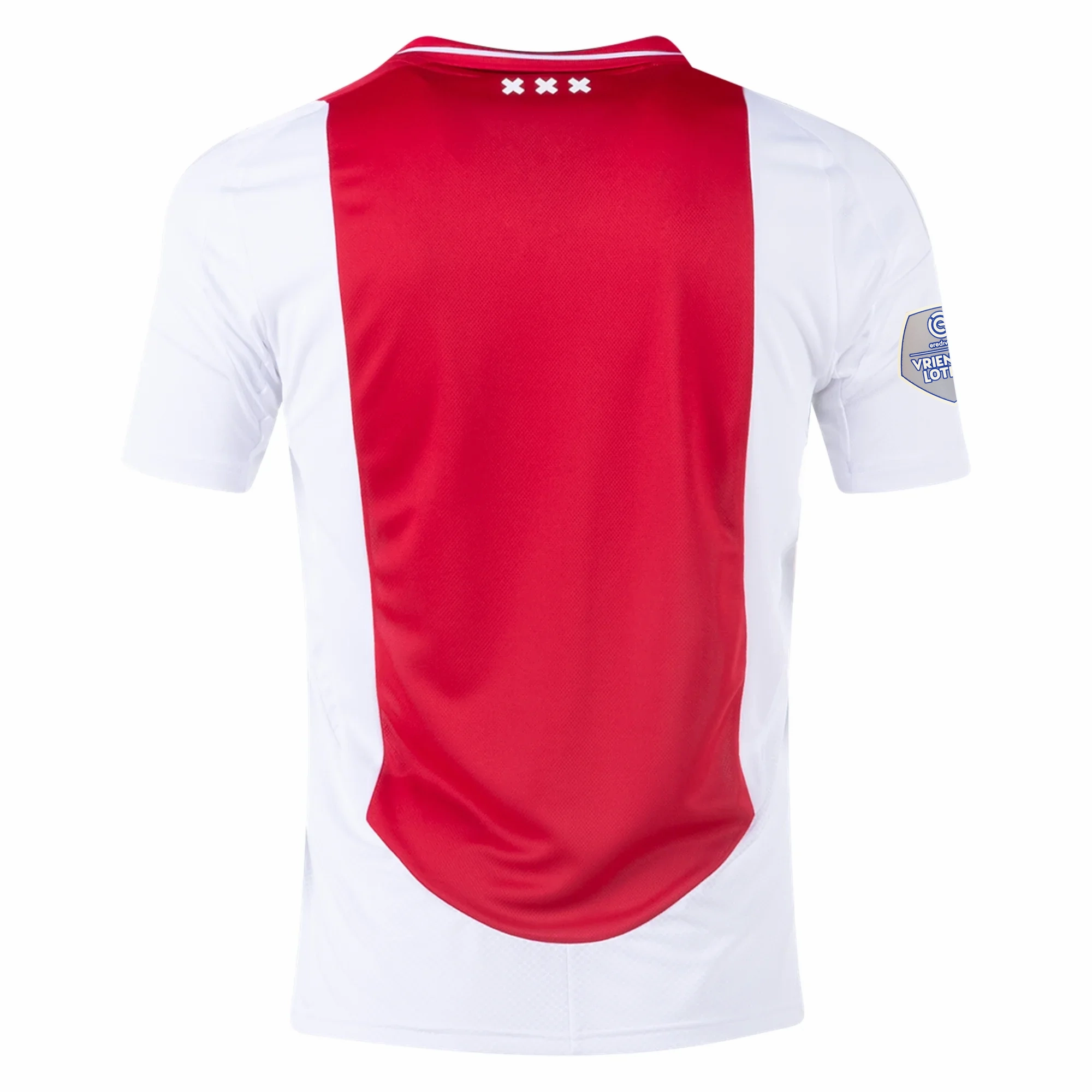 Performance Driven Structure Wrinkle resistant fabric adidas Ajax Home Jersey w/ Eredivise Patch 24/25 (Red/White)