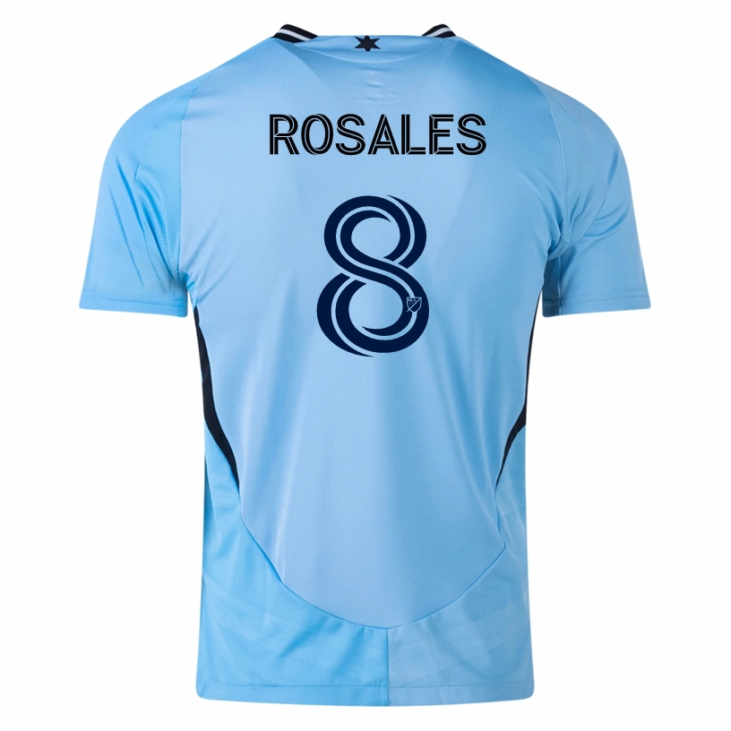 adidas Minnesota United Authentic Joseph Rosales Away Jersey 25/26 (Zenith Blue) Lightweight Weave