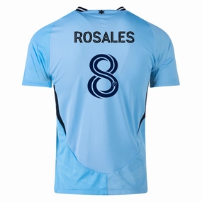adidas Minnesota United Authentic Joseph Rosales Away Jersey 25/26 (Zenith Blue) Lightweight Weave