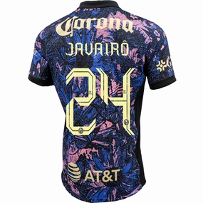 Eco Friendly Recycled Yarn Effortless Style Nike Club America Javair? Dilrosun Third Jersey 24/25 (Medium Blue/Black/Lemon Chiffon)