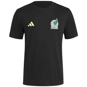 adidas Mexico Nation T-Shirt 24/25 (Black) Timeless Fit