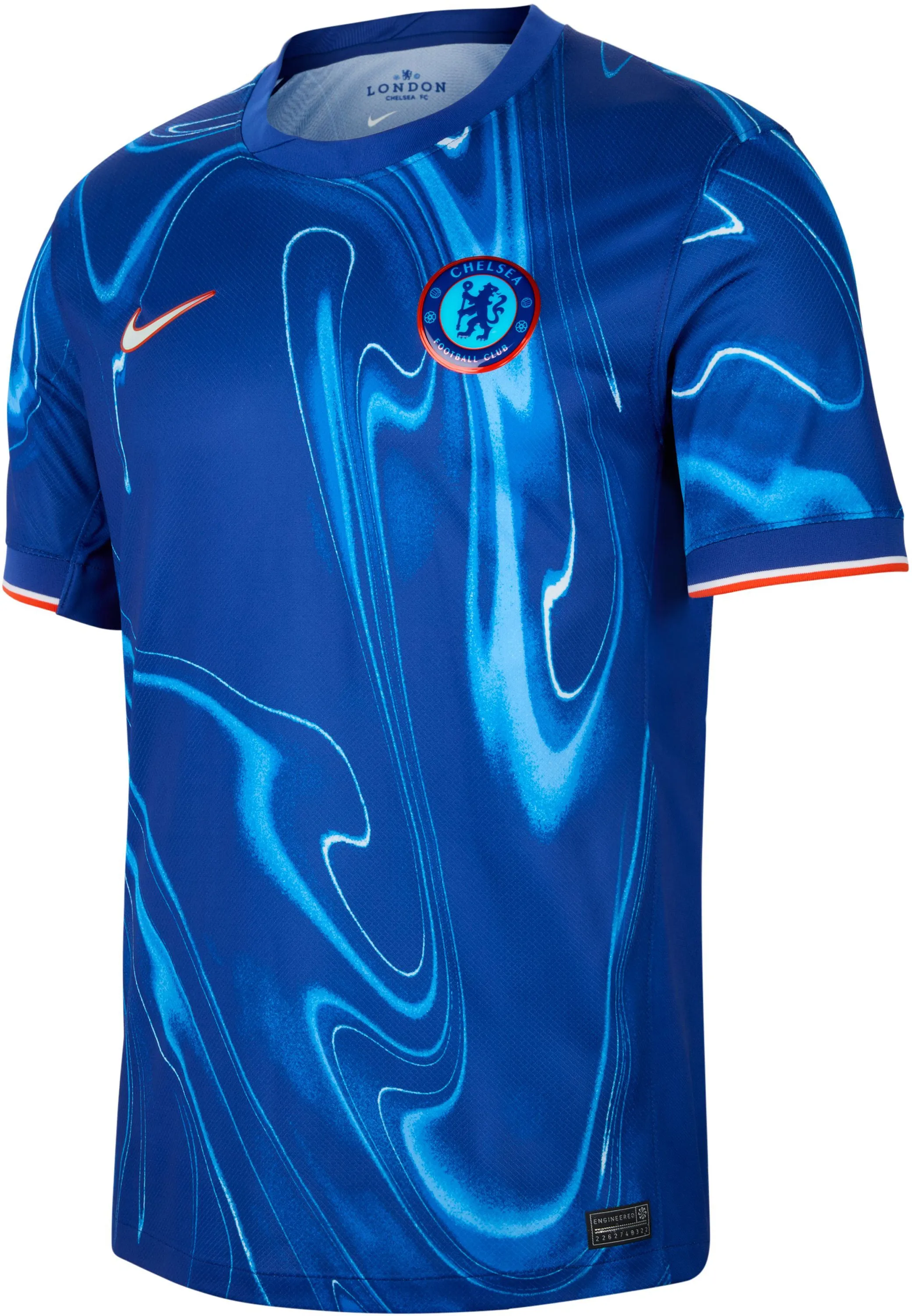 Men's Chelsea FC 2024/25 Stadium Home Dri-FIT Soccer Replica Jersey Performance Driven Structure