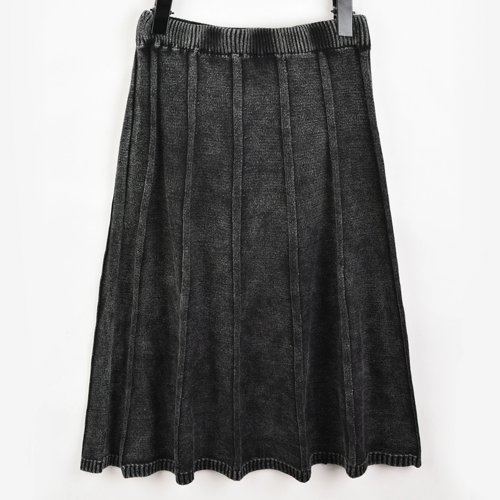 Global Inspiration Melange Stone Wash Skirt