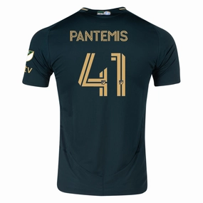 adidas James Pantemis Portland Timbers Authentic Home Jersey w/ MLS & Apple Patch 25/26 (Green/Gold) Double Stitched Seams