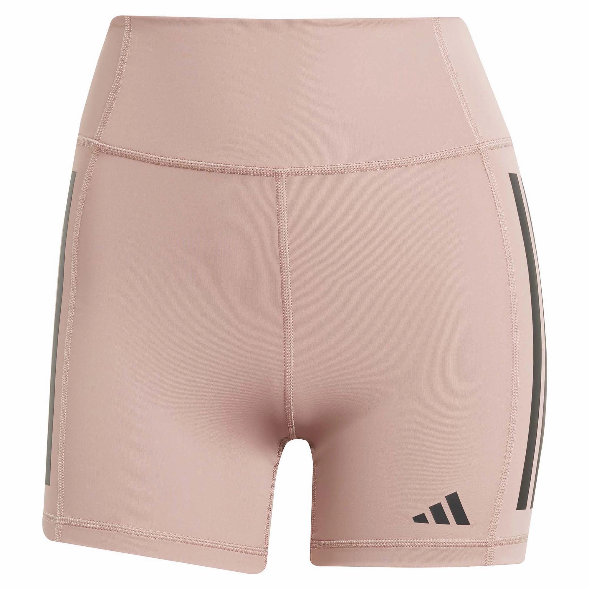 Women's Optime 3-Stripes 1/4 4 Inch Bike Shorts spandex blend