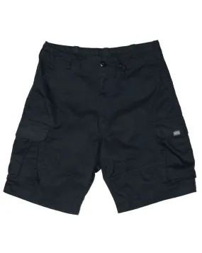 Overload Paratrooper Cargo Shorts - Black Date Vibe