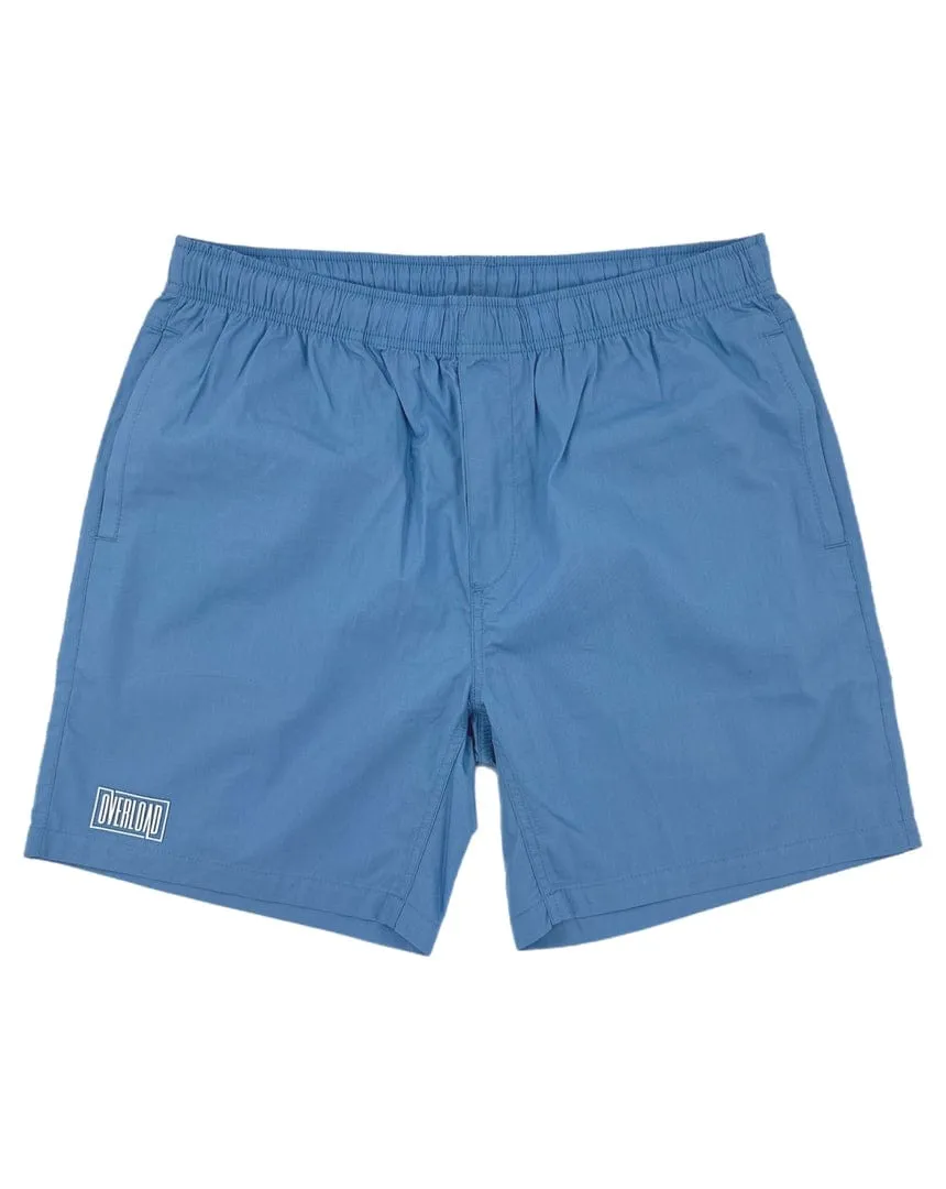 Warm Fashion Overload Beach Shorts - Carolina Blue