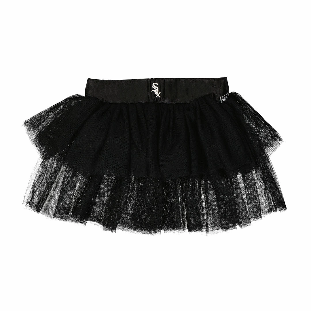 MLB - Girls' (Infant) Chicago White Sox Twirl Tutu (M326NO 01) Taped Shoulder Seams