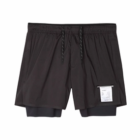 Wide Leg Opening Soft Elastic Mens Satisfy TechSilk 8-inch Shorts
