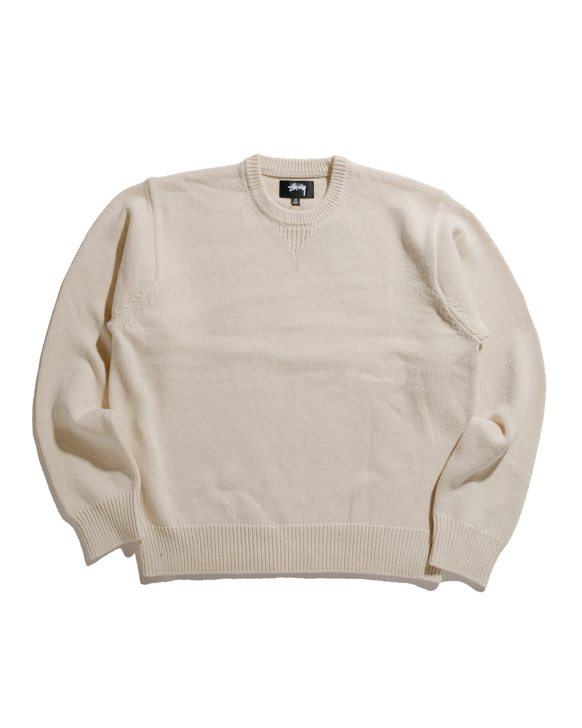 St??ssy Handwritten Sweater Natural product low end affordability
