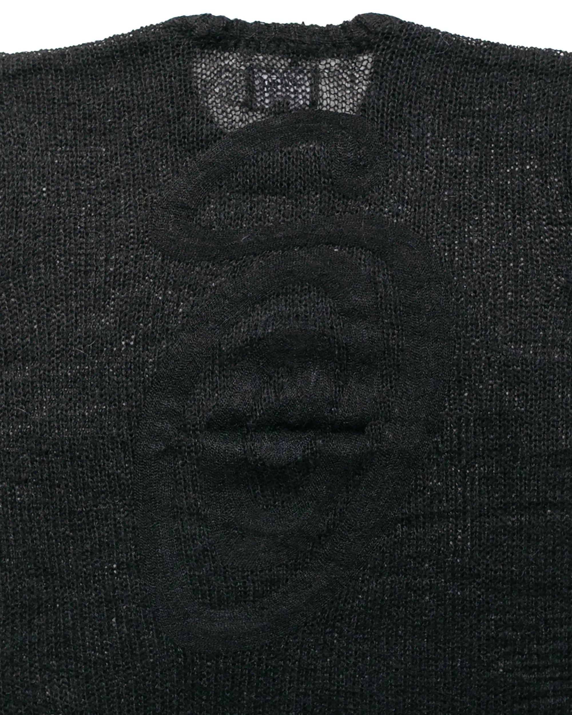 hot weather wear St??ssy S Loose Knit Sweater Black
