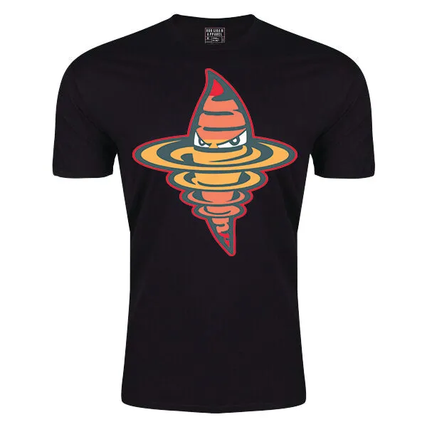 LA Galaxy Big Crest Cyclone Hooligan T-Shirt BiodegradableMaterial Summer Comfort