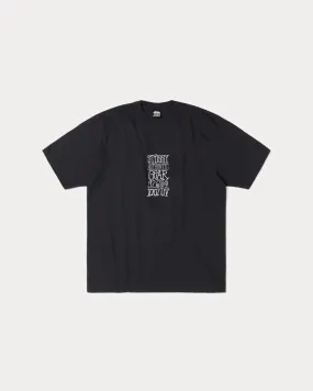Stussy "Authentic Gear Pig. Dyed Tee" M - Faded Black Pure Fit