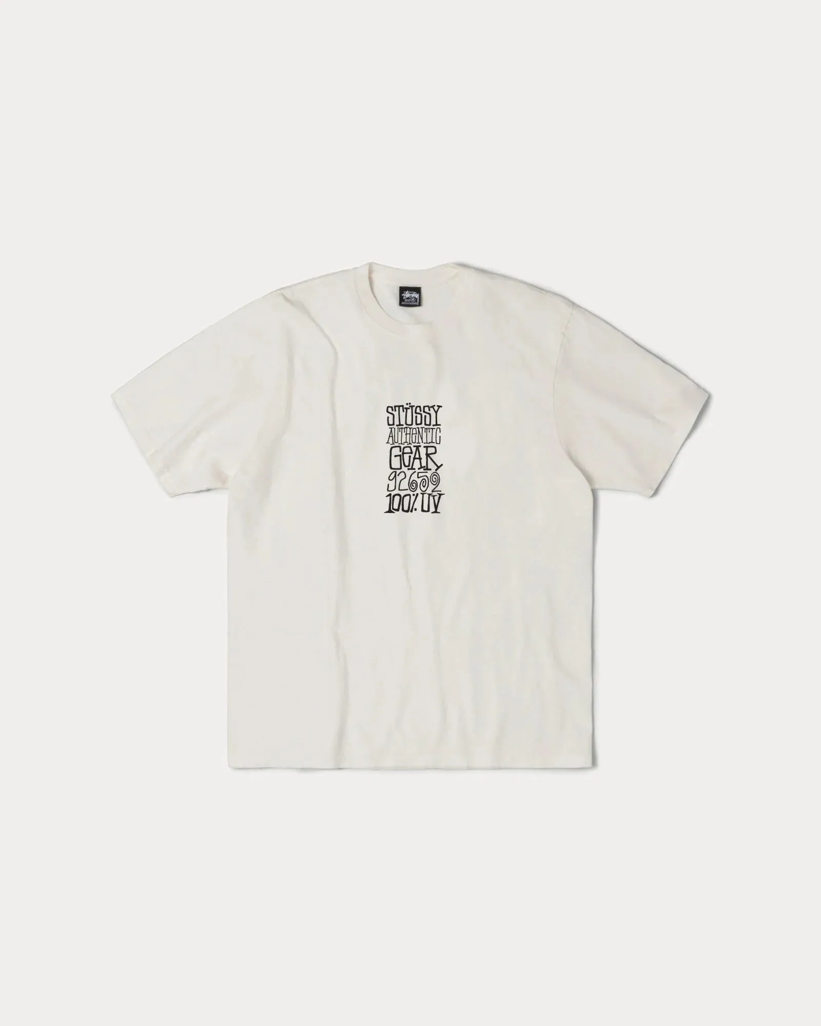 Stussy "Authentic Gear Pig. Dyed Tee" M - Natural Polish Tone Classic Suit
