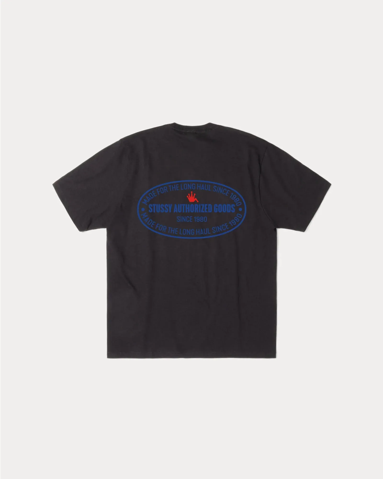 Stussy "Authorized Tee" M - Black Green Soul FlexibleMaterial