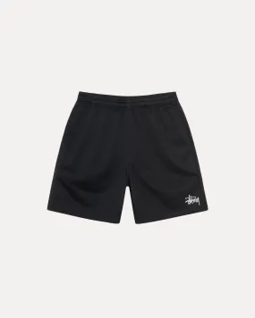 Stussy "Basic Mesh Short" M - Black Icon Fit