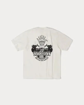 Stussy "Built to Last Pig. Dyed Tee" M - Natural Shape Hug