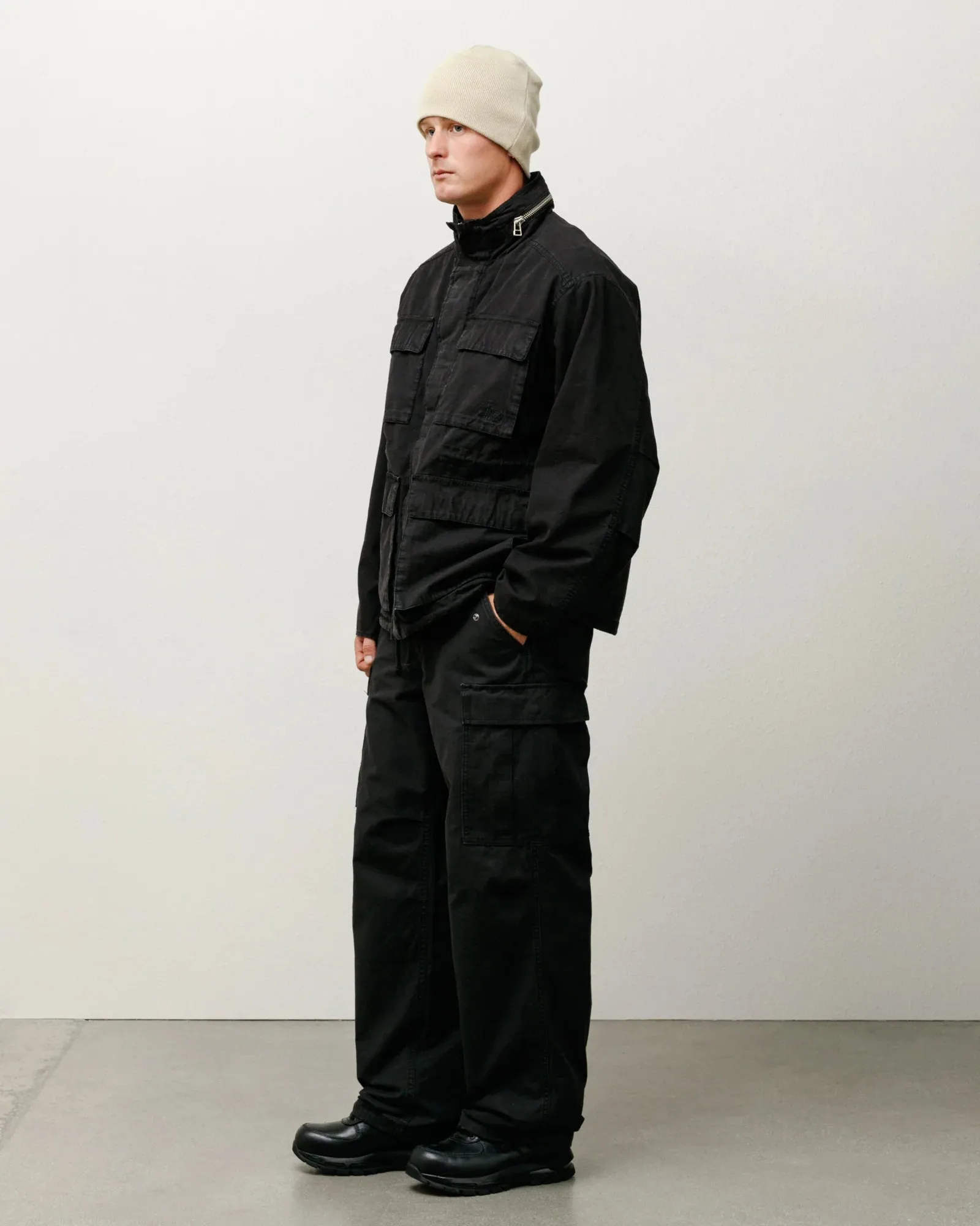 UVProtectionCloth Stussy "Cargo Pant Ripstop" M - Black
