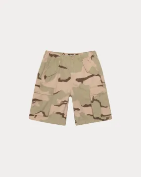 Stussy "Military Cargo Short Ripstop" M - Sand Camo Cyber Glow