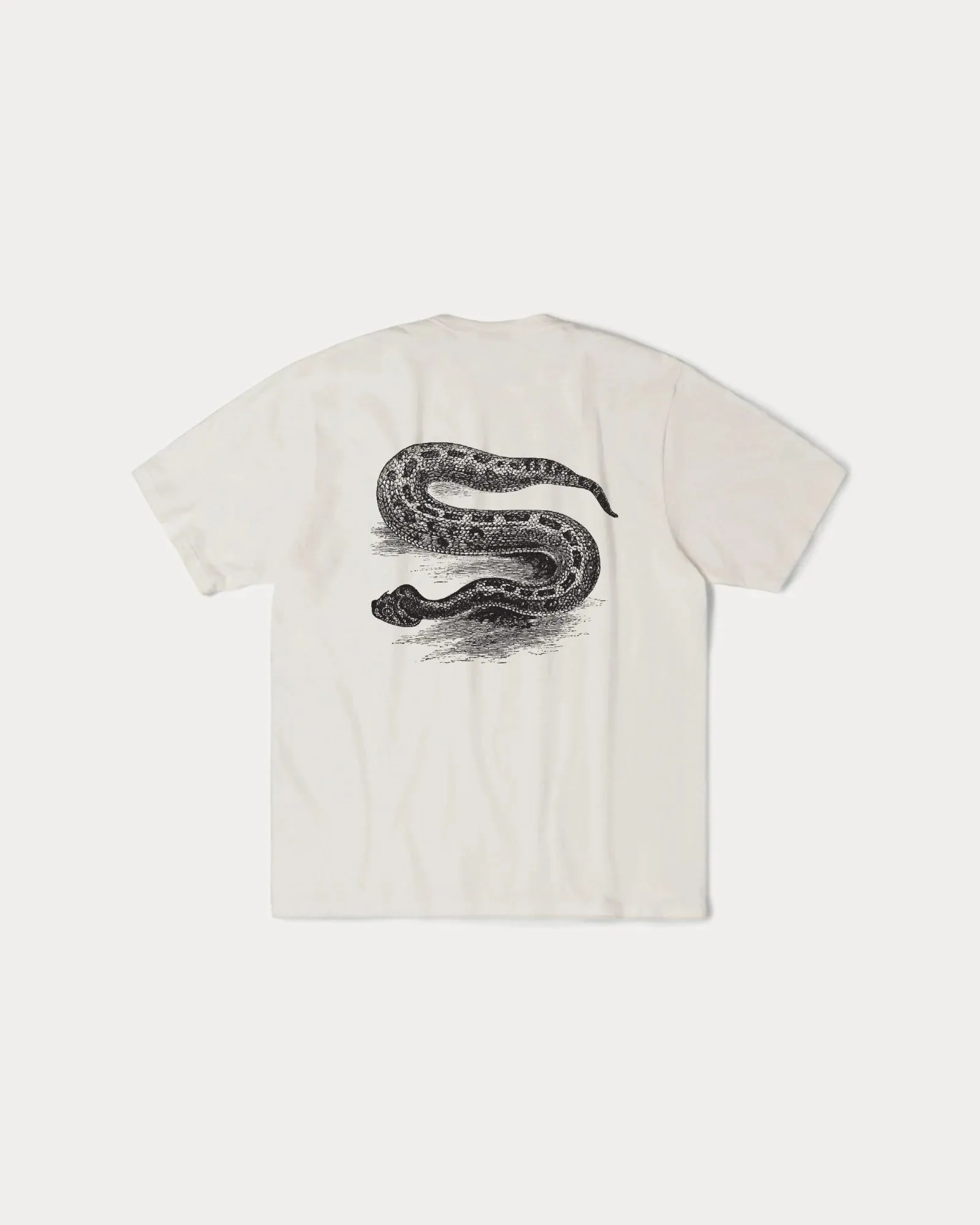 Stussy "Serpent Pig. Dyed Tee" M - Natural Outdoor Look