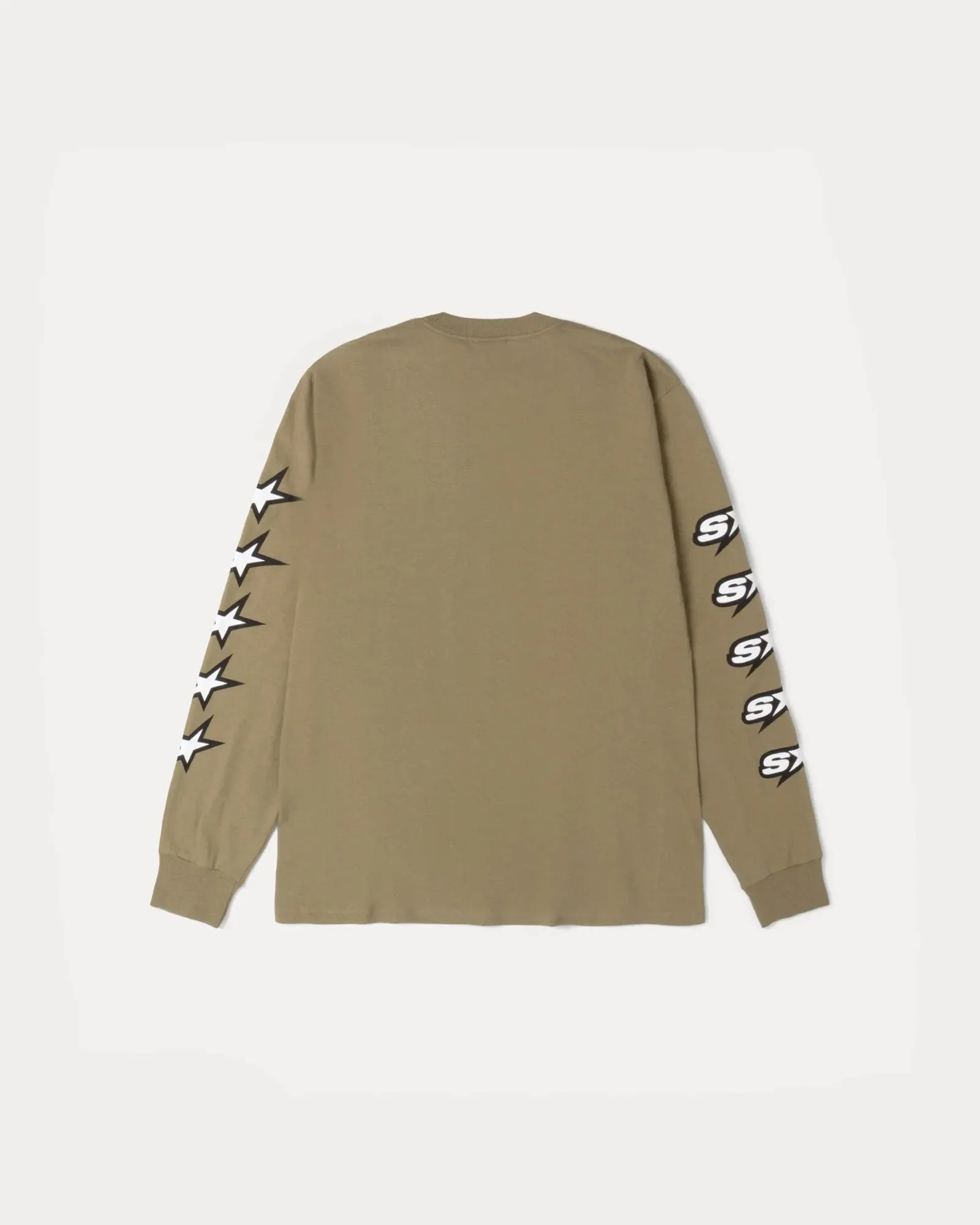 Frost Glow Stussy "Speedway LS Tee" M - Army