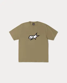 Stussy "Speedway Tee" M - Army Sun shield