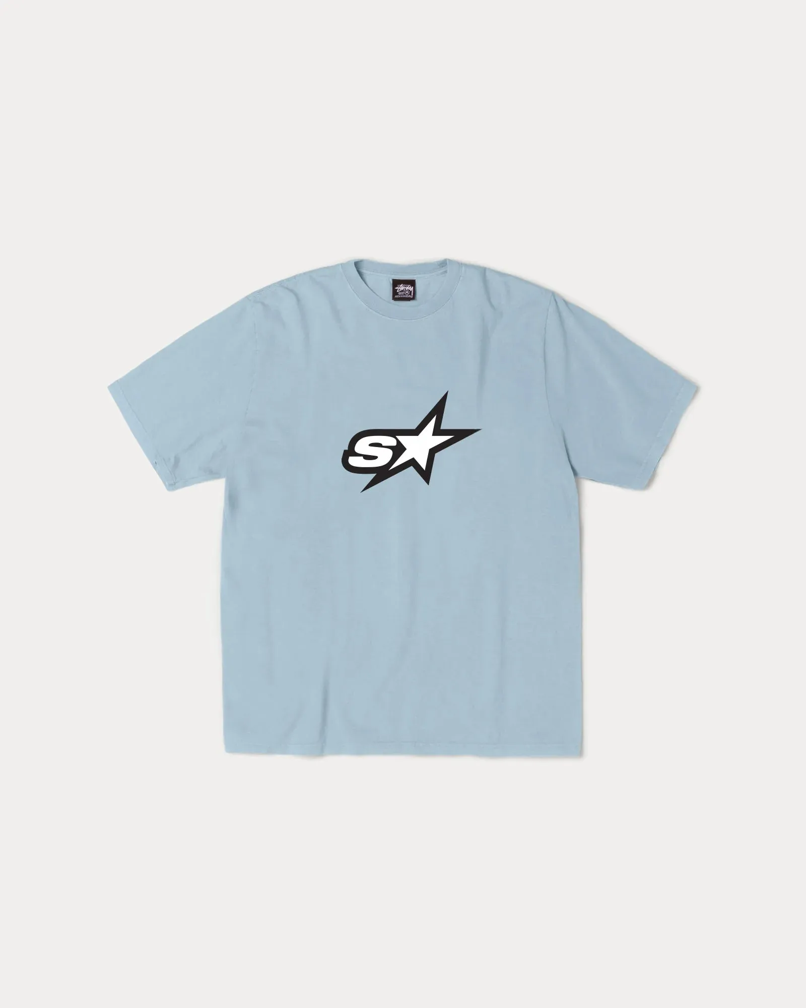 Thick Fiber Relaxed Blouse Stussy "Speedway Tee" M - Slate