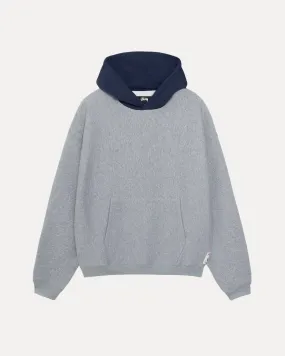 Evening Chic Stussy "Two Tone Hood" M - Grey Heather