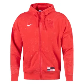 absorbent Nike Liverpool Club Third Full Zip Hoodie 24/25 (University Red)