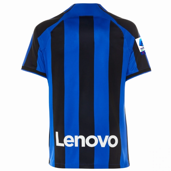 Nike Inter Milan Home Jersey w/ Serie A   Copa Italia Patches 22/23 (Lyon Blue/Black) Smart Wear