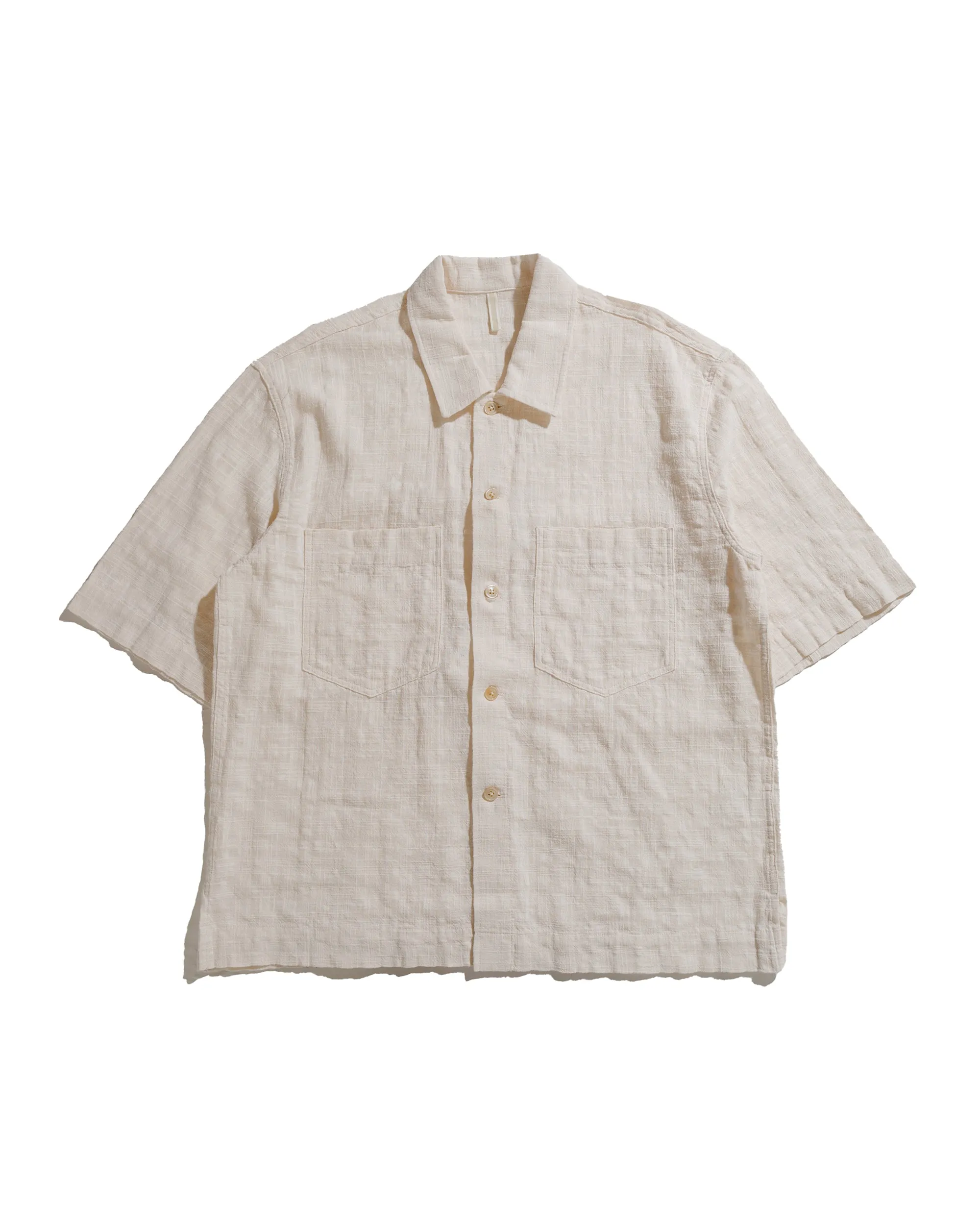Anti Static Finish Sunflower Adam Shirt Off White