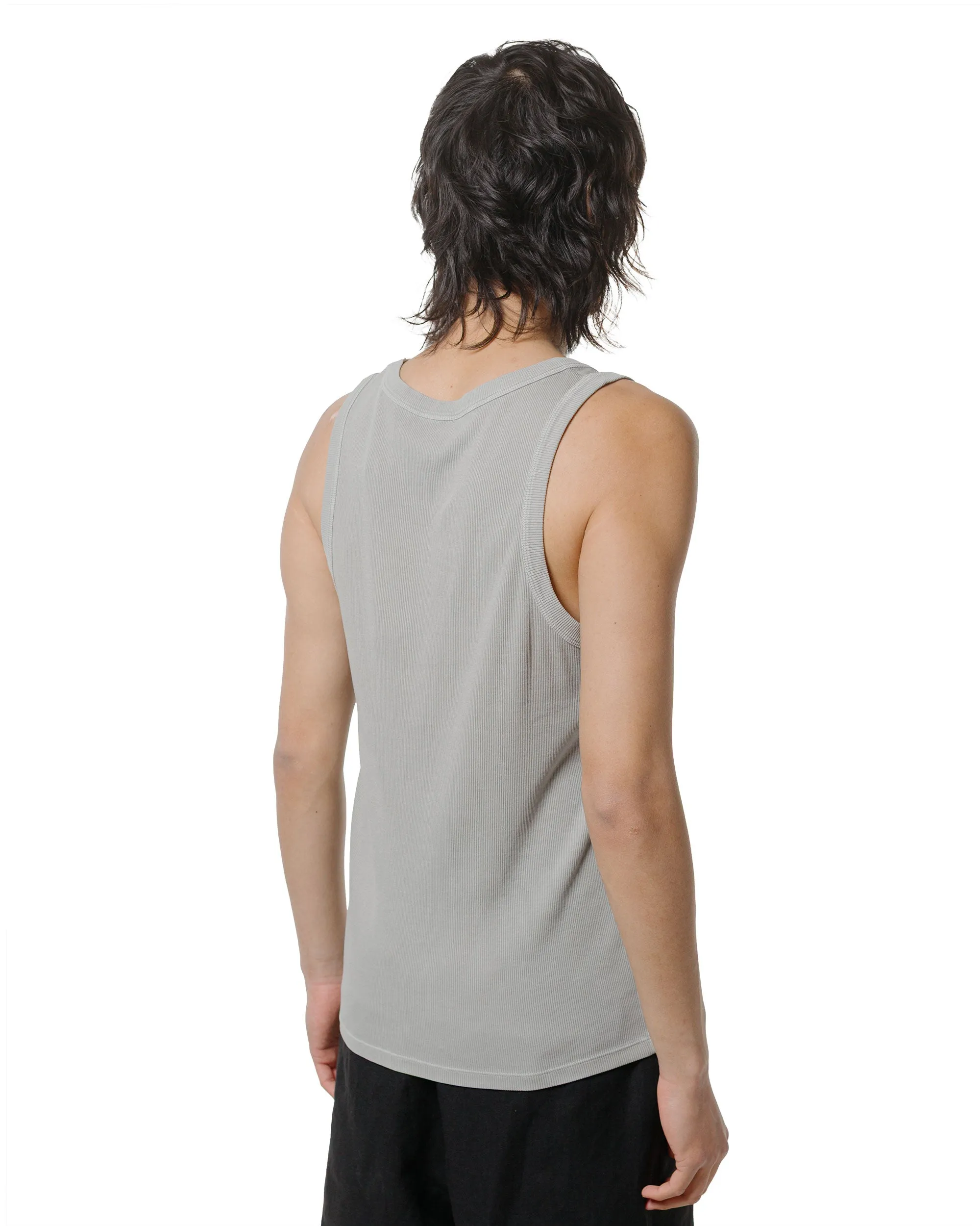Sunflower Rib Tank Top Grey Anti Static Treatment
