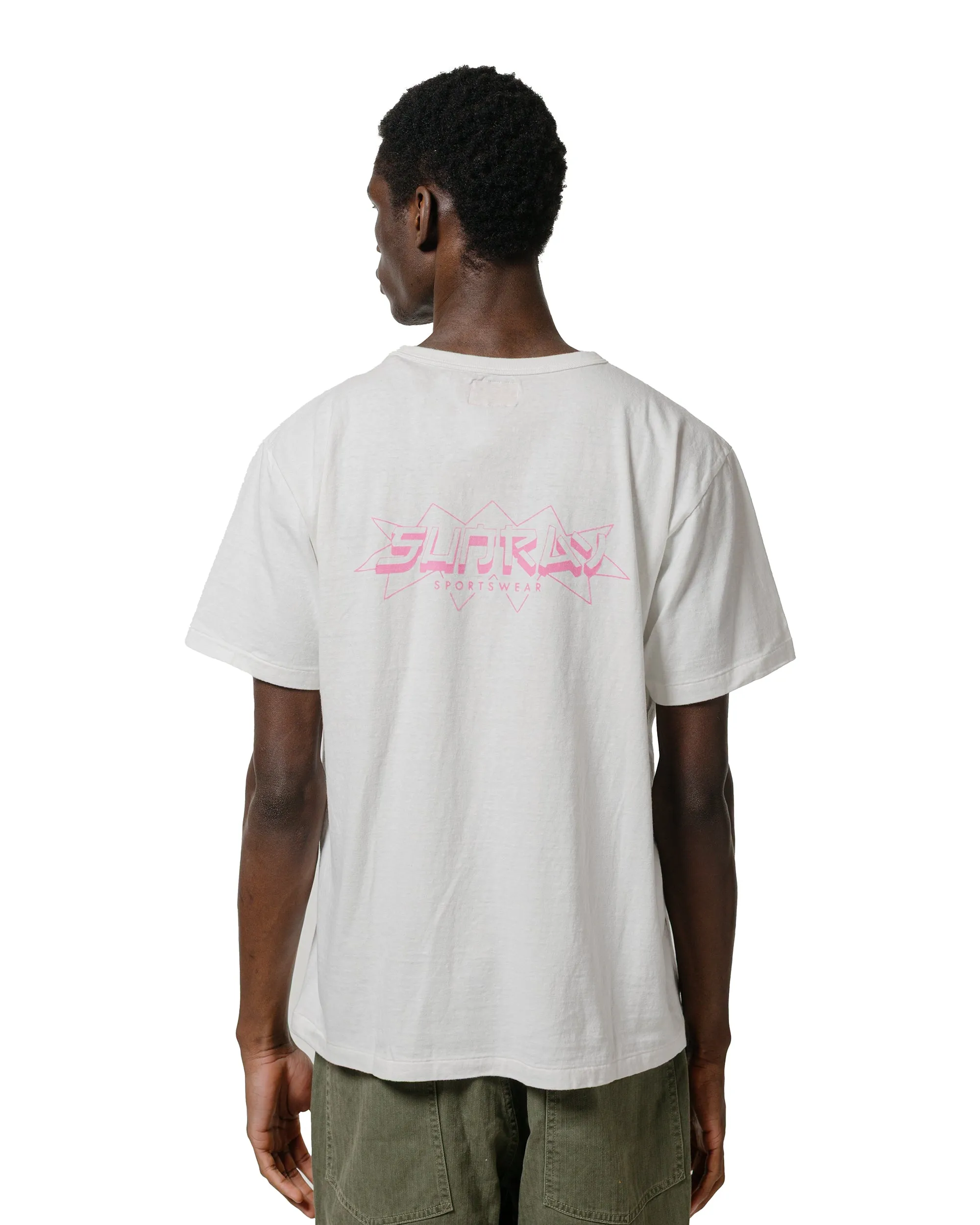 Sunray Sportswear Frokey Celebratory Haleiwa SS Off White/Pink Print Breathable Look