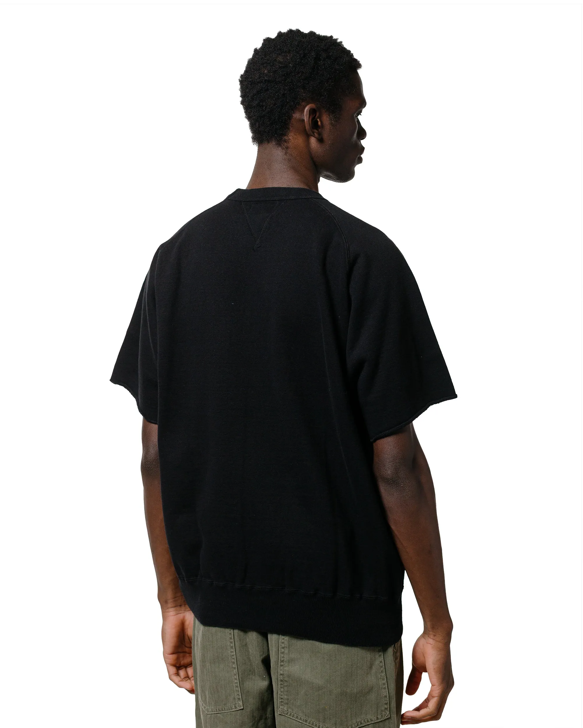 Cozy Street Printed Detail Sunray Sportswear Waialua SS Sweatshirt Anthracite