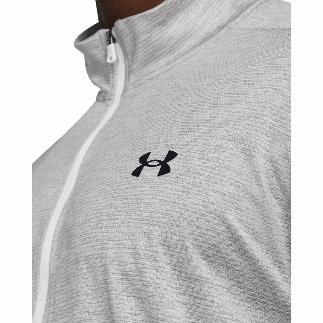 Rayon blend Men's masculinity Tech Vent 1/2 Zip Jacket