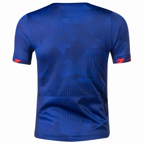 Ribbed Hem Detail Nike Youth United States Away 4 Star Jersey 23/24 (Hyper Royal/Loyal Blue)