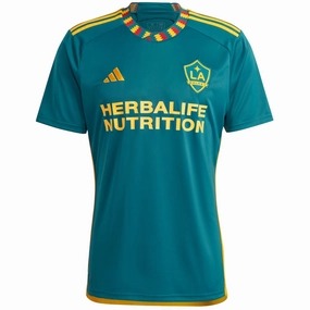 adidas LA Galaxy Away Jersey 23/24 (Green/Yellow) Thermal Regulation Layer