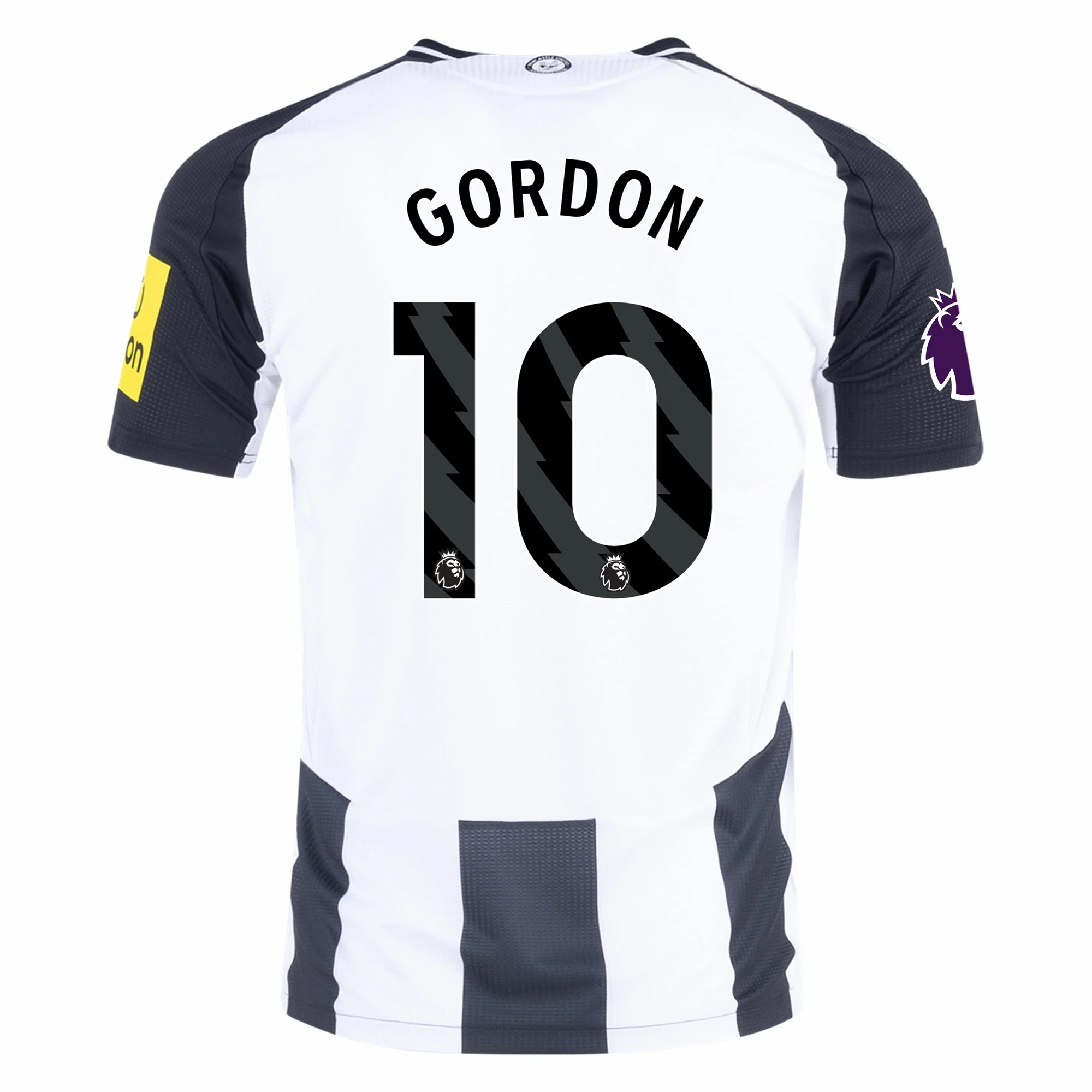 Slim Finish Natural motion Adidas Newcastle United Authentic Anthony Gordon Home Jersey w/ EPL Patch 24/25 (Black/White)