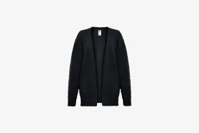 Nike "Sportswear Phoenix Cozy Boucl?? Oversized Knit Cardigan" W - Black Active Look