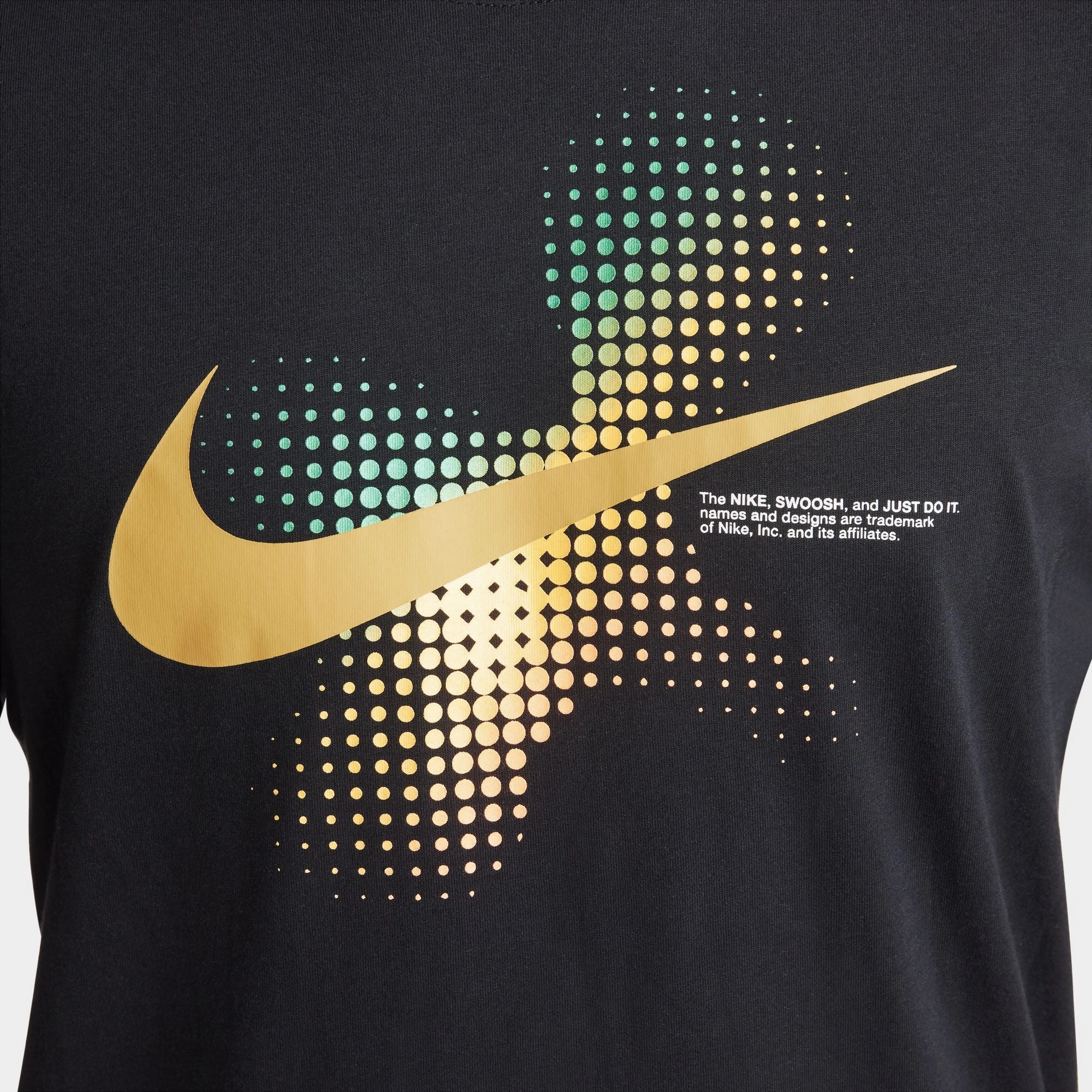 Swoosh Dots Graphic T-shirt Anti Pill Surface