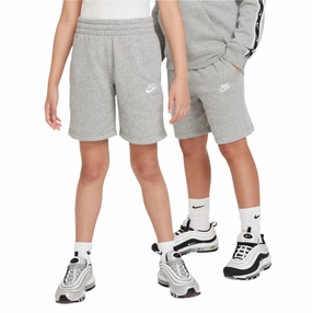 Junior's Sportswear Club Fleece French Terry Shorts Fitness Look Stretch waistband