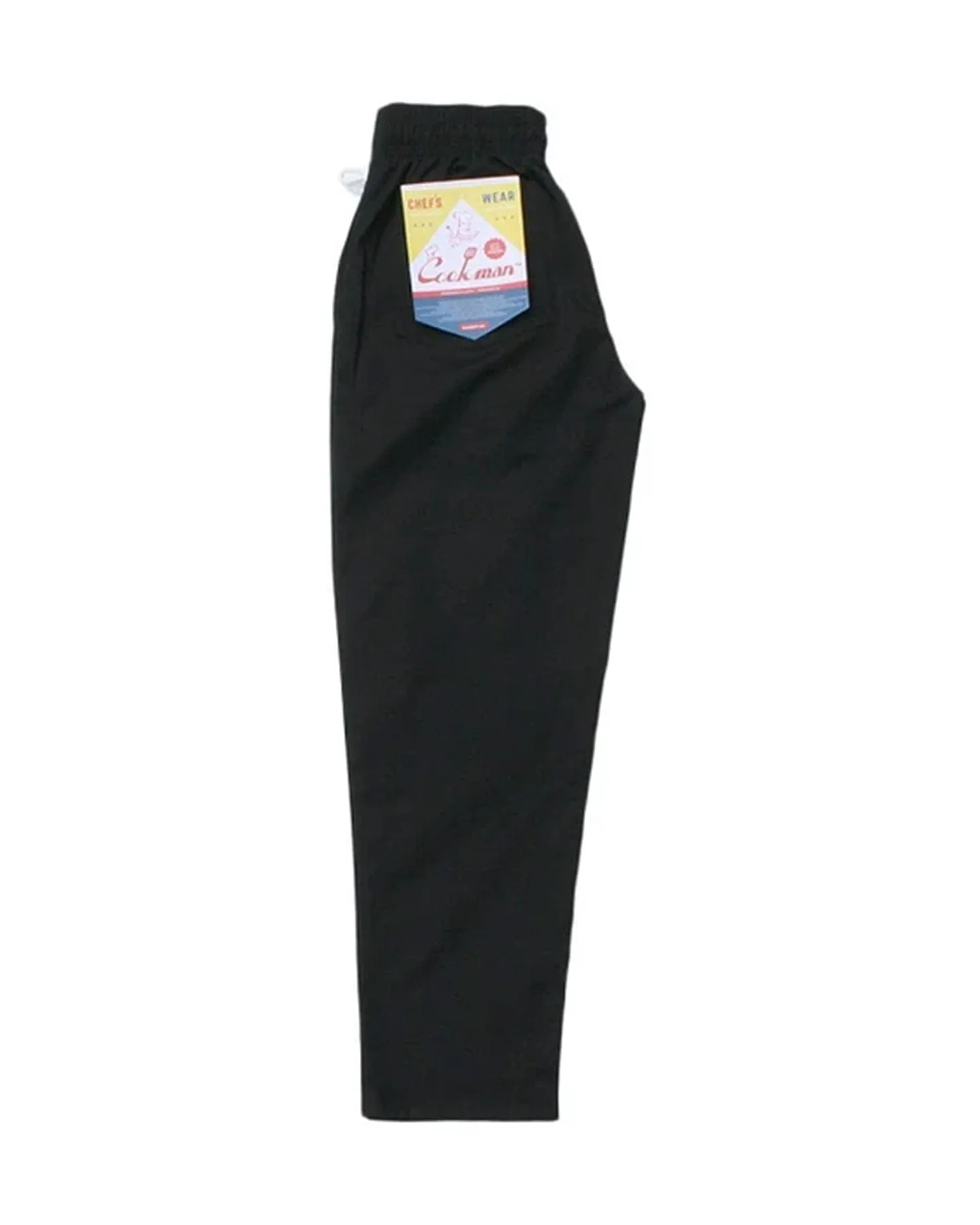 Cookman Chef Ripstop Pants - Black NoSlipWaistband