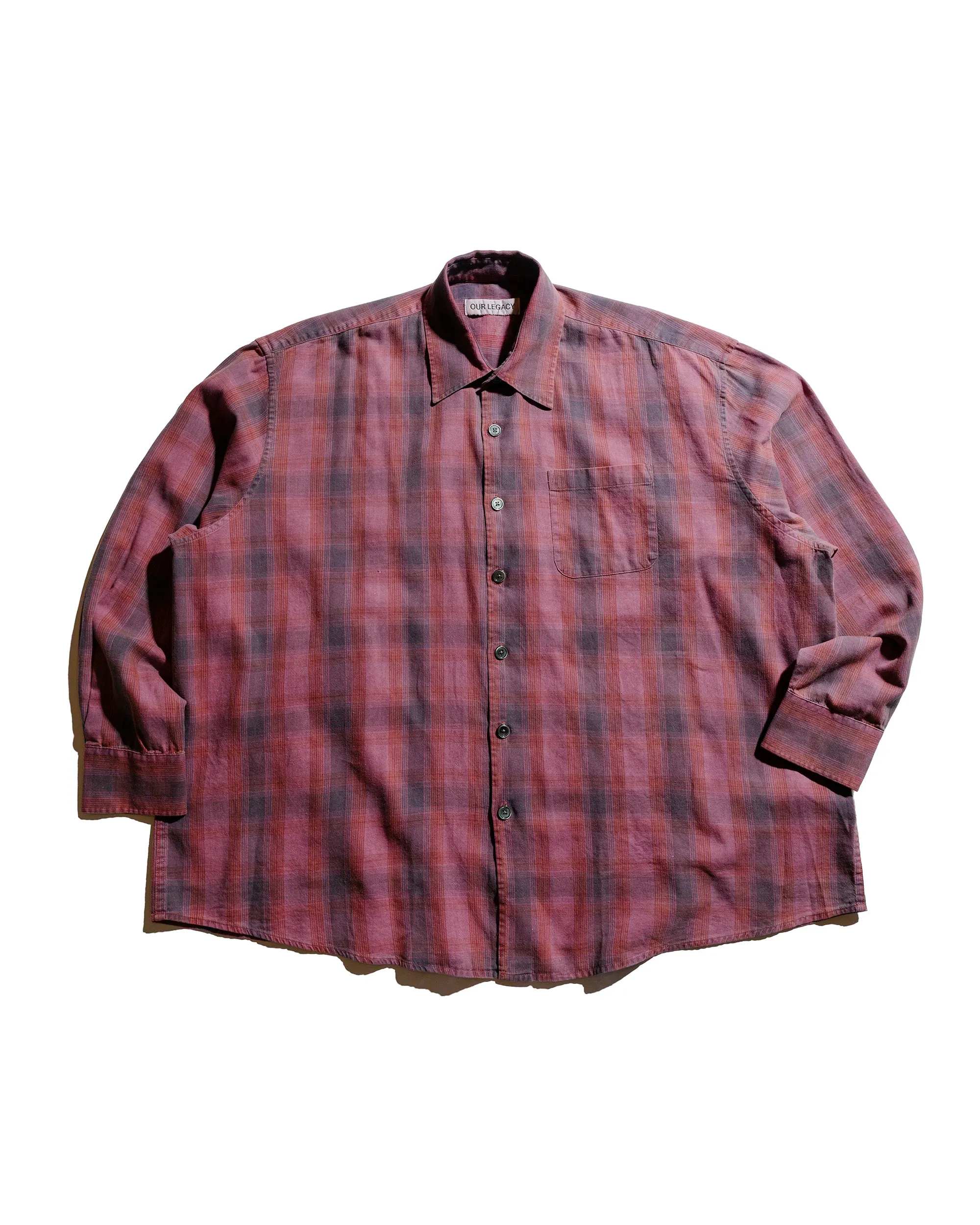 Smooth Finish Our Legacy Borrowed Shirt Idaho Flannel Check